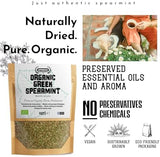 APSOGO Organic Greek Herbal Tea Bundle - Mountain Tea, Sage & Spearmint - Premium Loose Leaf - Handpicked in Greece - 3x100g