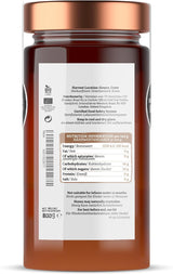 APSOGO Organic Thyme Honey - Pure Wilderness Honey from Greece, Crete - Strong Taste & Golden Colour (400g)