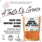 APSOGO Organic Greek Red Split Lentils, product image 3