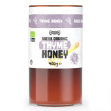 APSOGO Organic Greek Thyme Honey from Crete, 400g jar