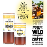 Apsogo Organic Forest Sage Honey - Pure Liquid Honey from Crete