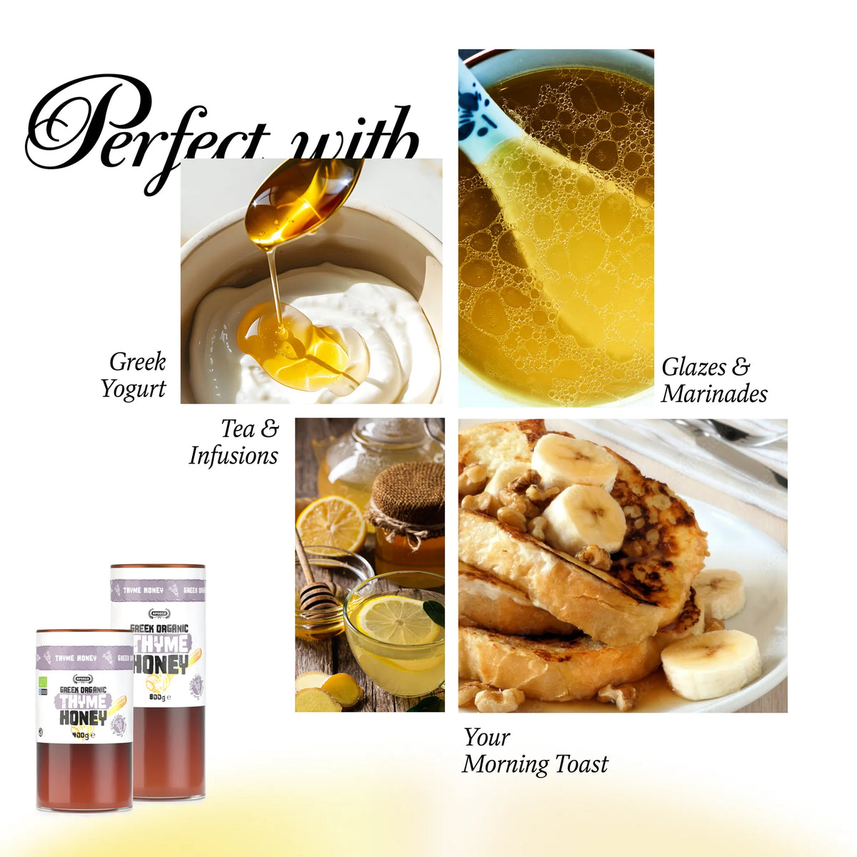 APSOGO Organic Greek Thyme Honey from Crete, product image 7
