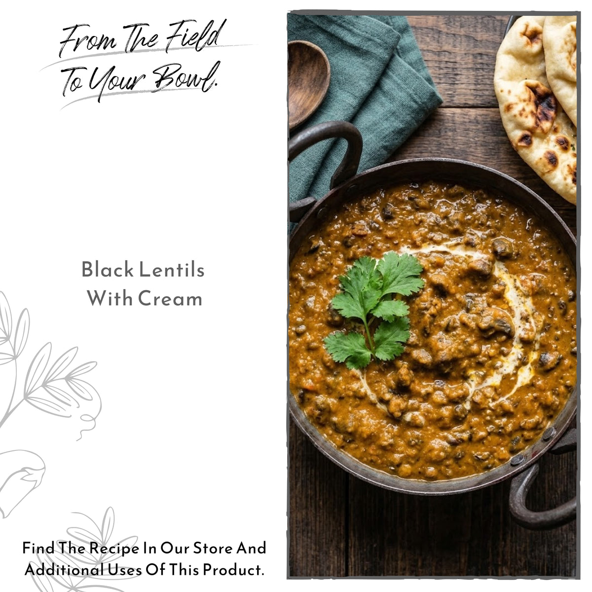APSOGO Organic Greek Beluga Lentils, product image 2