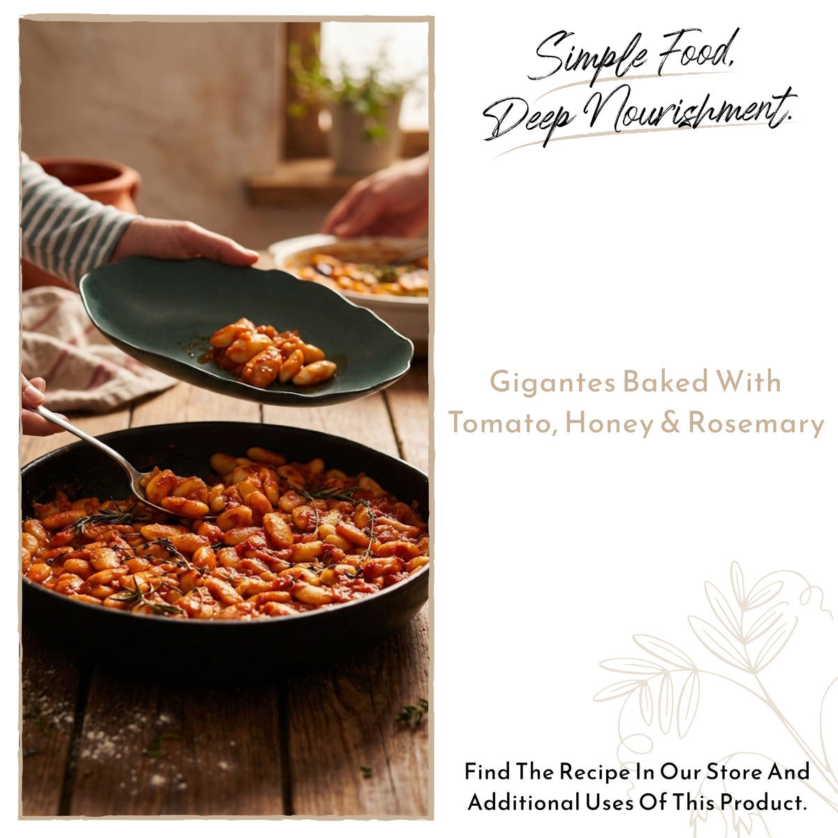 APSOGO Organic Greek Giant Beans (Gigantes), product image 4