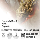 Apsogo Organic Greek Rosemary Bunches - Dried on the Stem, 50g