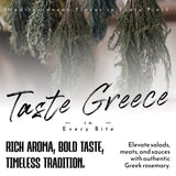 Apsogo Organic Greek Rosemary Bunches - Dried on the Stem, 50g