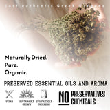 Apsogo Organic Greek Oregano Bunches - Dried on the Stem, 50g