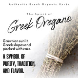 Apsogo Organic Greek Oregano Bunches - Dried on the Stem, 50g