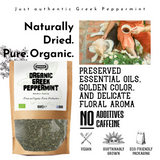 APSOGO Bio-Pfefferminztee aus Griechenland – ganze lose Pfefferminzblätter getrocknet – aromatisch & erfrischend – Premium Kräutertee ohne Zusätze (100g)